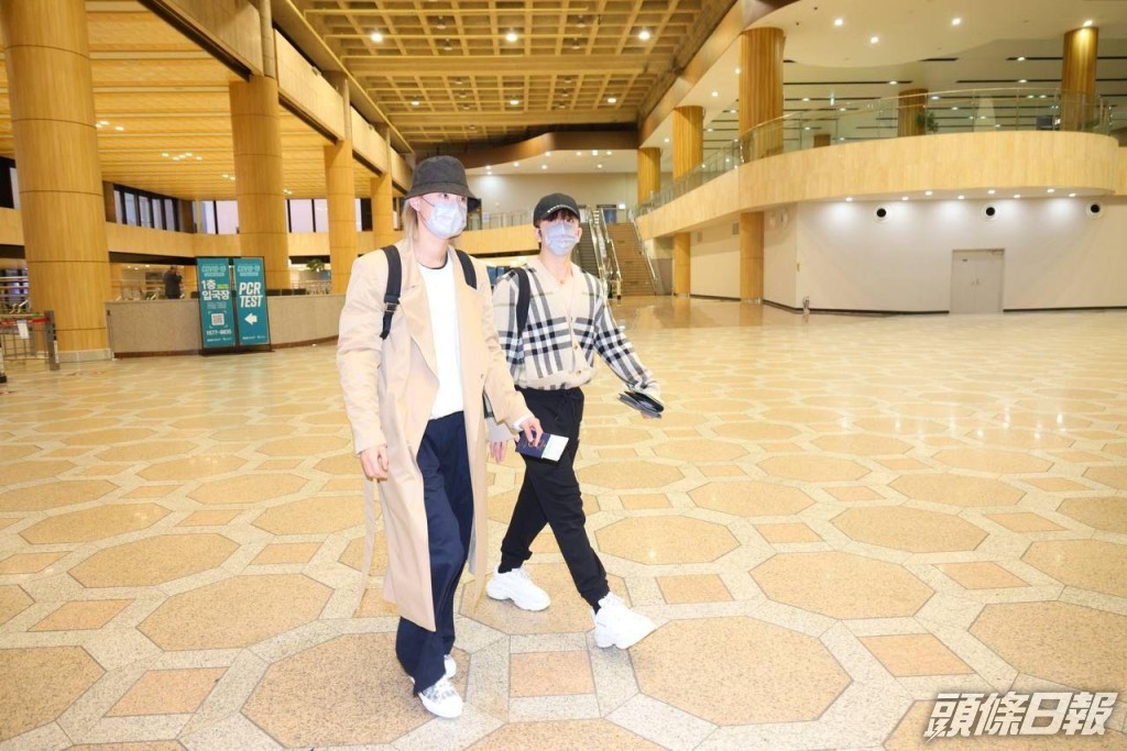 Anson Lo與Jeremy近日同遊日韓。